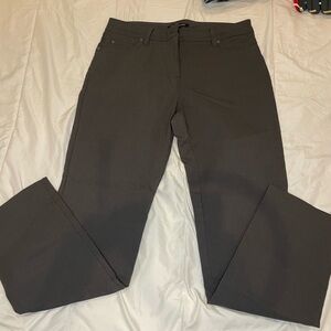 Zac and Rachel dress ankle pant. Dark charcoal color. #w23